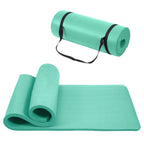 Only Supports Self Pickup  Yoga Mat, One Inch Thickened High-density Practice Mat, Tear-resistant Practice Yoga Mat With Straps, Suitable For All Kinds Of Yoga Practice