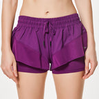 Women's Plus Size Anti-Failure Running Culottes Yoga Sports Pants