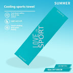 Cold Feeling Towel Outdoor Sports Sweat-absorbent Breathable Towel
