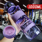 Large Capacity Sports Water Cup Portable Fitness Plastic Large Water Bottle