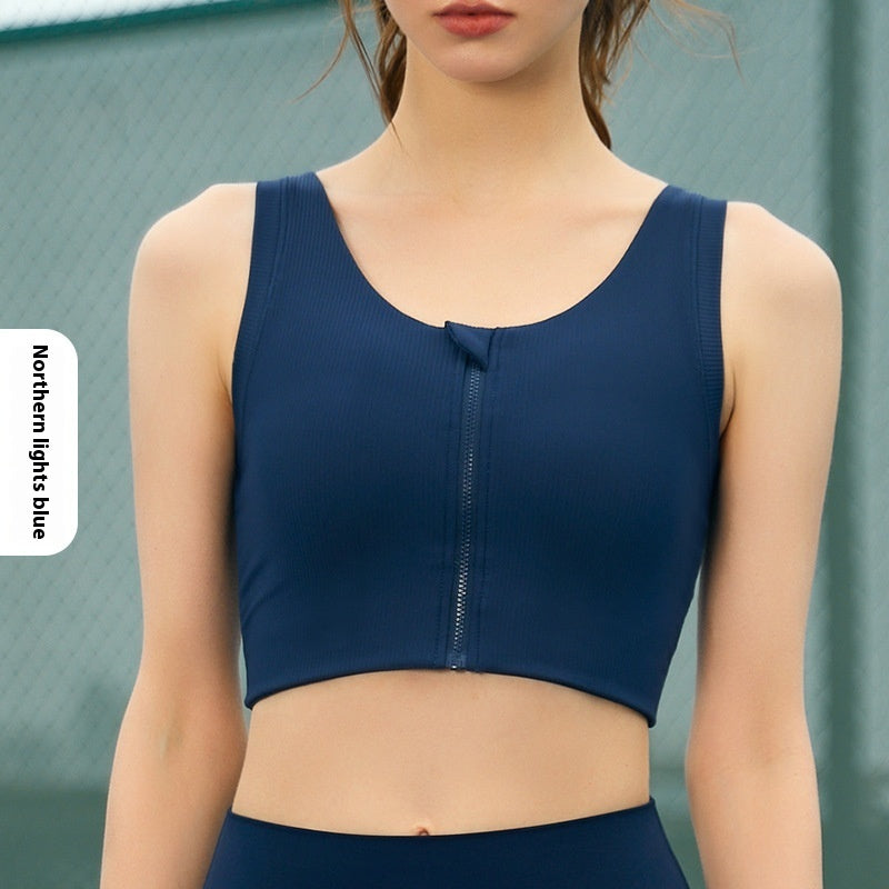 Integrated Fixed Cup Workout Yoga Bra