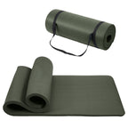 Only Supports Self Pickup  Yoga Mat, One Inch Thickened High-density Practice Mat, Tear-resistant Practice Yoga Mat With Straps, Suitable For All Kinds Of Yoga Practice