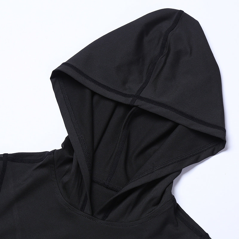 Three-piece fitness suit