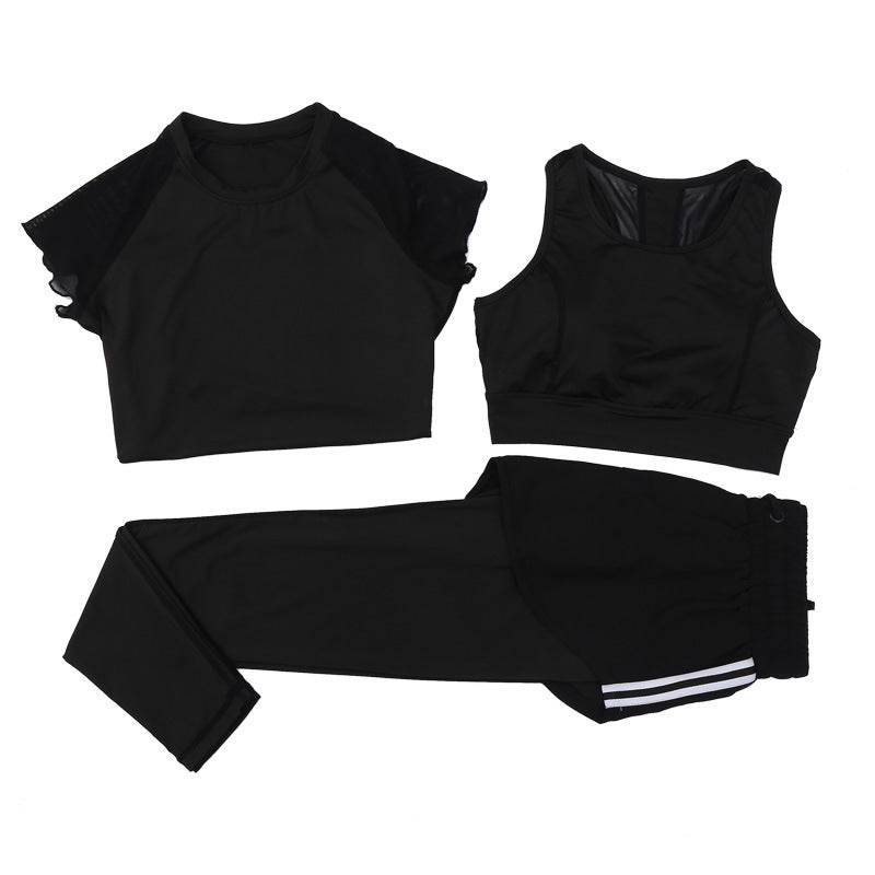 Women's three piece Yoga suit