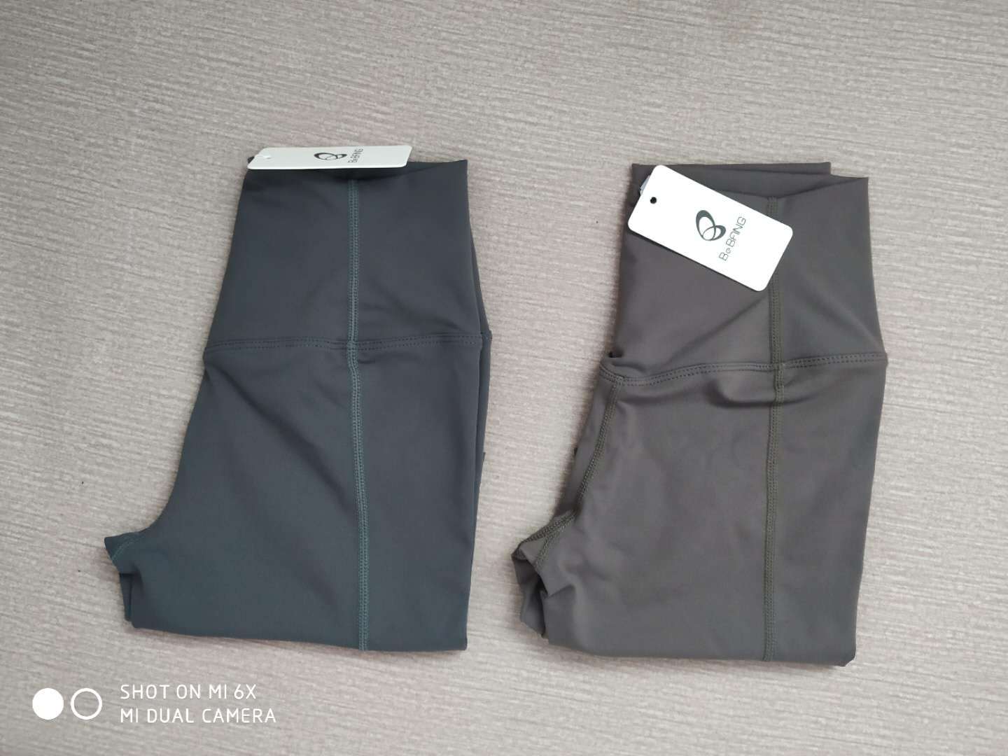 Autumn leisure five-point pants fitness pants stretch tight yoga pants