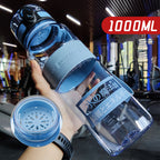 Large Capacity Sports Water Cup Portable Fitness Plastic Large Water Bottle