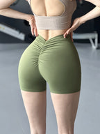 High Waist Yoga Bum Lift Shorts