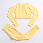 Autumn And Winter Fitness Yoga Three-Piece Suit