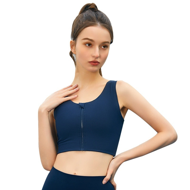 Integrated Fixed Cup Workout Yoga Bra