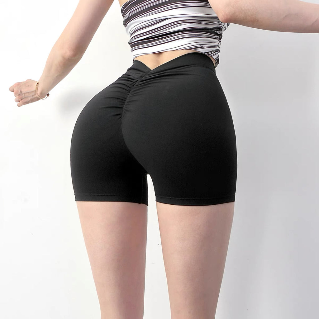 High Waist Yoga Bum Lift Shorts