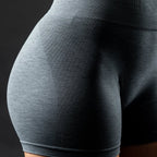 Women's Fashionable Side Jacquard Fitness Shorts