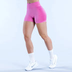 Seamless High Waist Workout Shorts Hip Lifting Sport Shorts