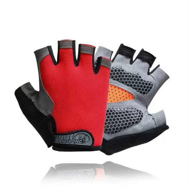 Fitness Gloves, Half Finger Sports Gloves, Cycling, Weightlifting, Deadlifts, Sports Gloves, Sports Protective Gear Wholesale