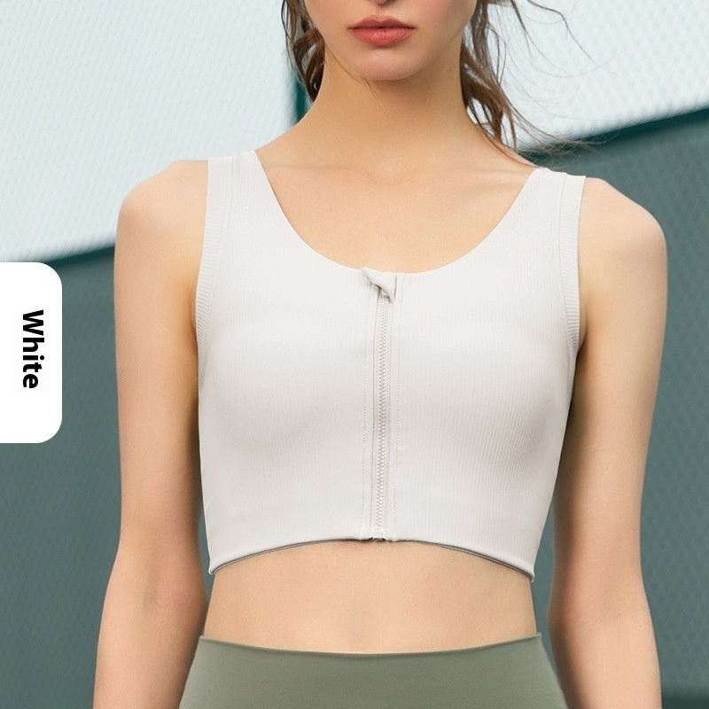 Integrated Fixed Cup Workout Yoga Bra