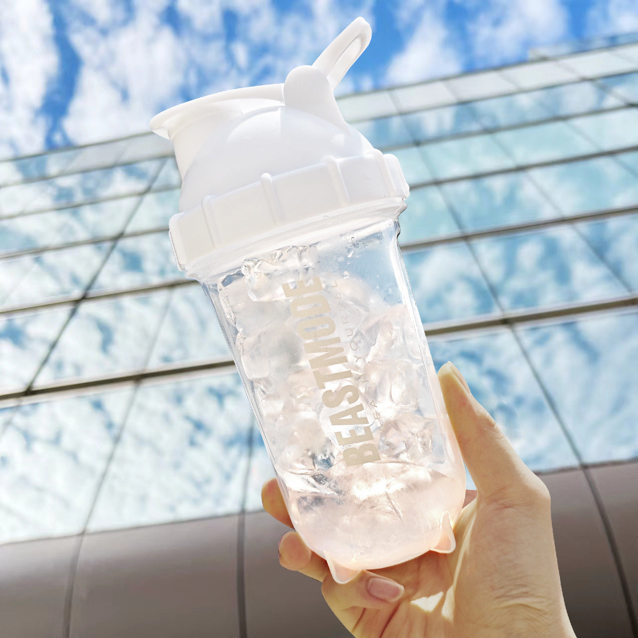 Summer Fitness Shake Cup Tritan Heat-resistant Sports Cup