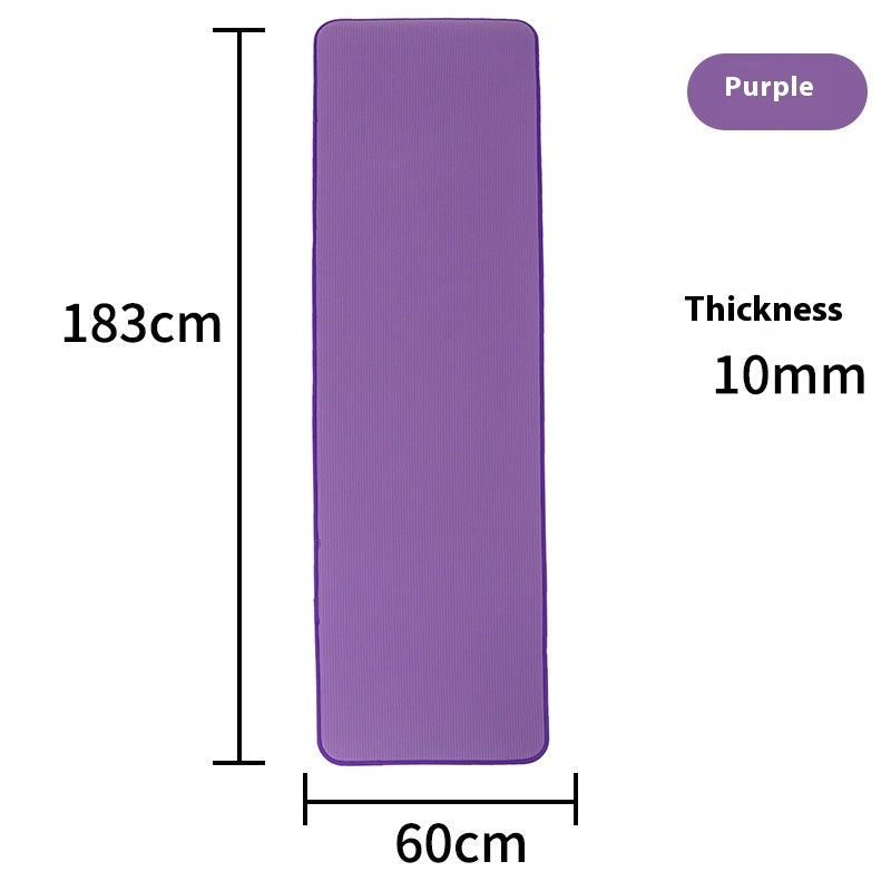 Edging Beginner Yoga Sports Anti-slip Gymnastic Mat