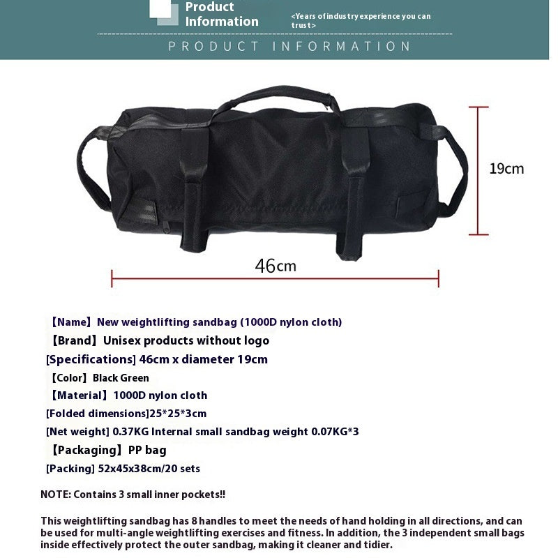 Multifunctional Physical Fitness Training Bags