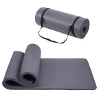 Only Supports Self Pickup  Yoga Mat, One Inch Thickened High-density Practice Mat, Tear-resistant Practice Yoga Mat With Straps, Suitable For All Kinds Of Yoga Practice