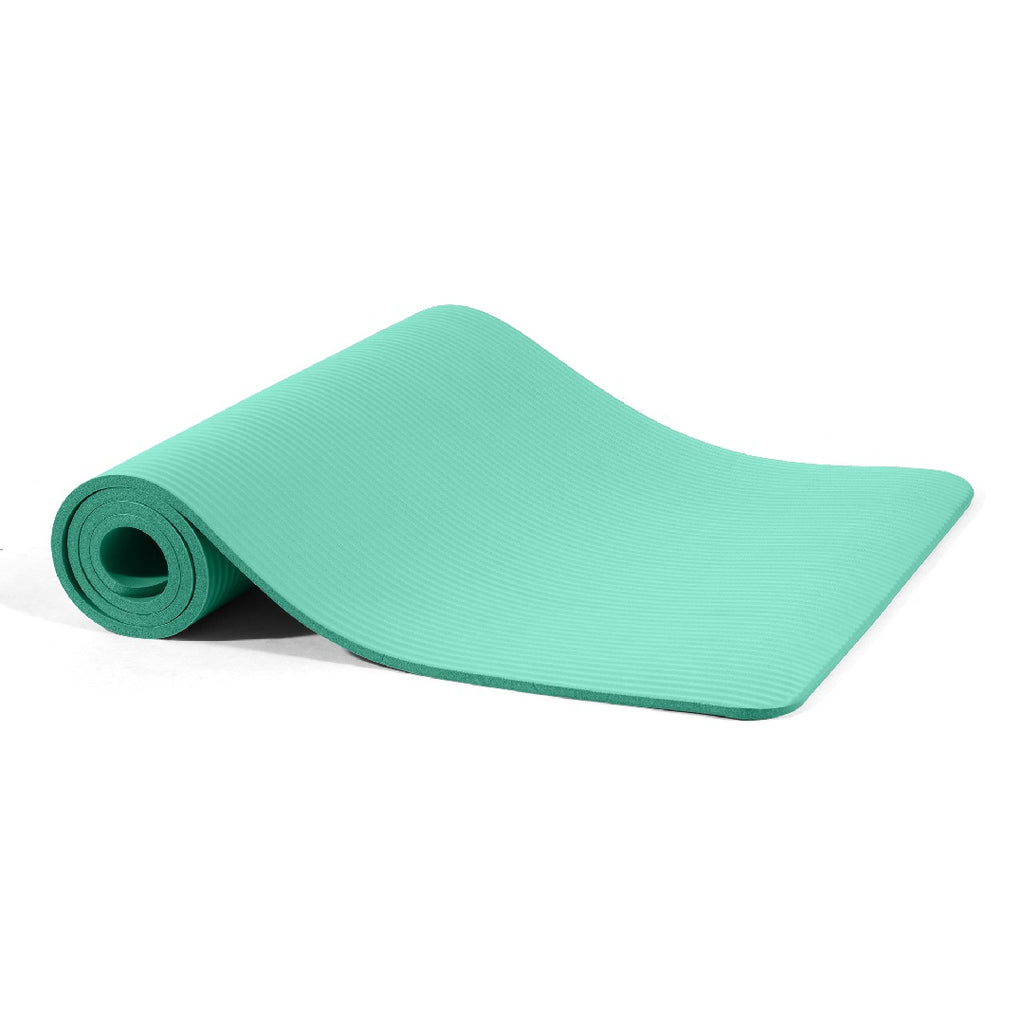 Only Supports Self Pickup  Yoga Mat, 1-2 Inch Ultra-thick High-density Practice Mat With Straps, Suitable For All Kinds Of Yoga Practice, A Variety Of Colors