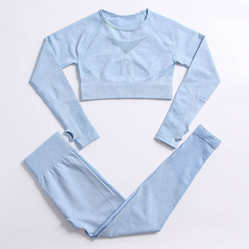 Autumn And Winter Fitness Yoga Three-Piece Suit