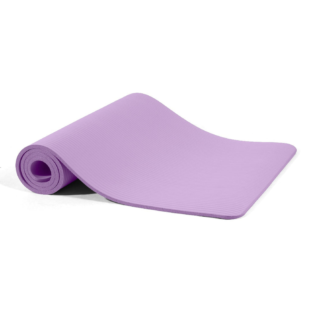 Only Supports Self Pickup  Yoga Mat, 1-2 Inch Ultra-thick High-density Practice Mat With Straps, Suitable For All Kinds Of Yoga Practice, A Variety Of Colors