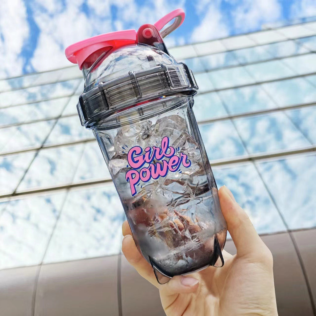 Summer Fitness Shake Cup Tritan Heat-resistant Sports Cup