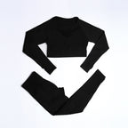 Autumn And Winter Fitness Yoga Three-Piece Suit