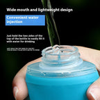 Foldable Soft Water Bottle Outdoor Sports Silicone Cup For Water