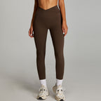 Nude Feel High Waist Fitness Pants Women's Quick-drying Outer Wear Tight Sports Pants