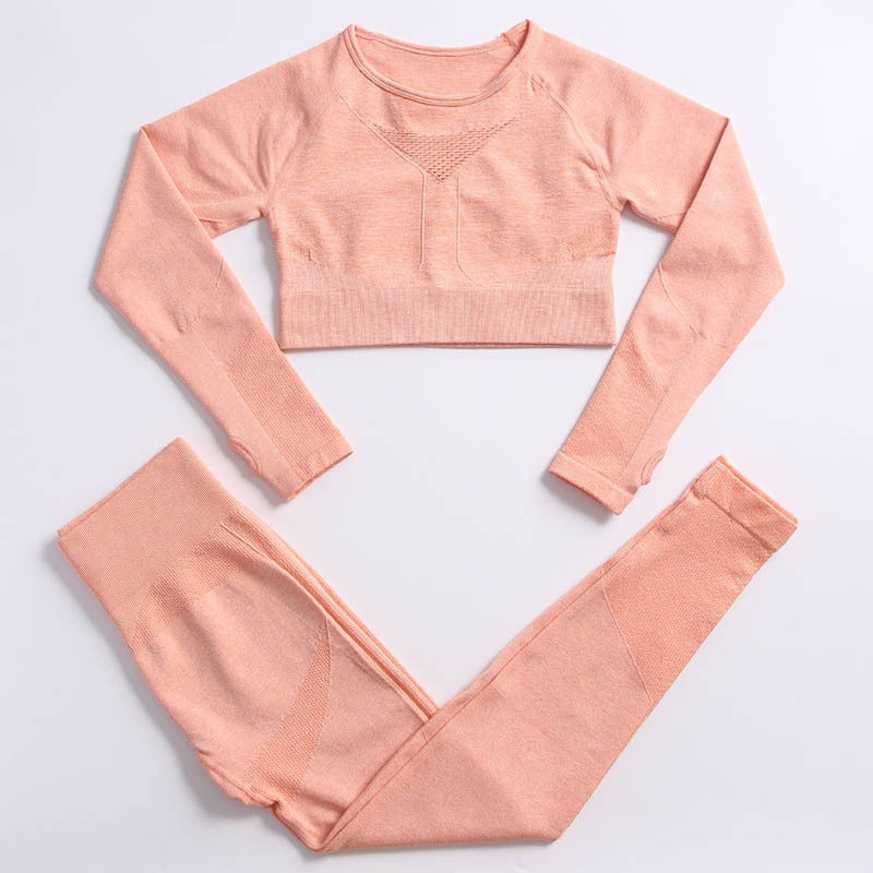 Autumn And Winter Fitness Yoga Three-Piece Suit