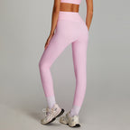 Nude Feel High Waist Fitness Pants Women's Quick-drying Outer Wear Tight Sports Pants