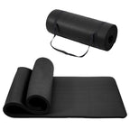 Only Supports Self Pickup  Yoga Mat, One Inch Thickened High-density Practice Mat, Tear-resistant Practice Yoga Mat With Straps, Suitable For All Kinds Of Yoga Practice