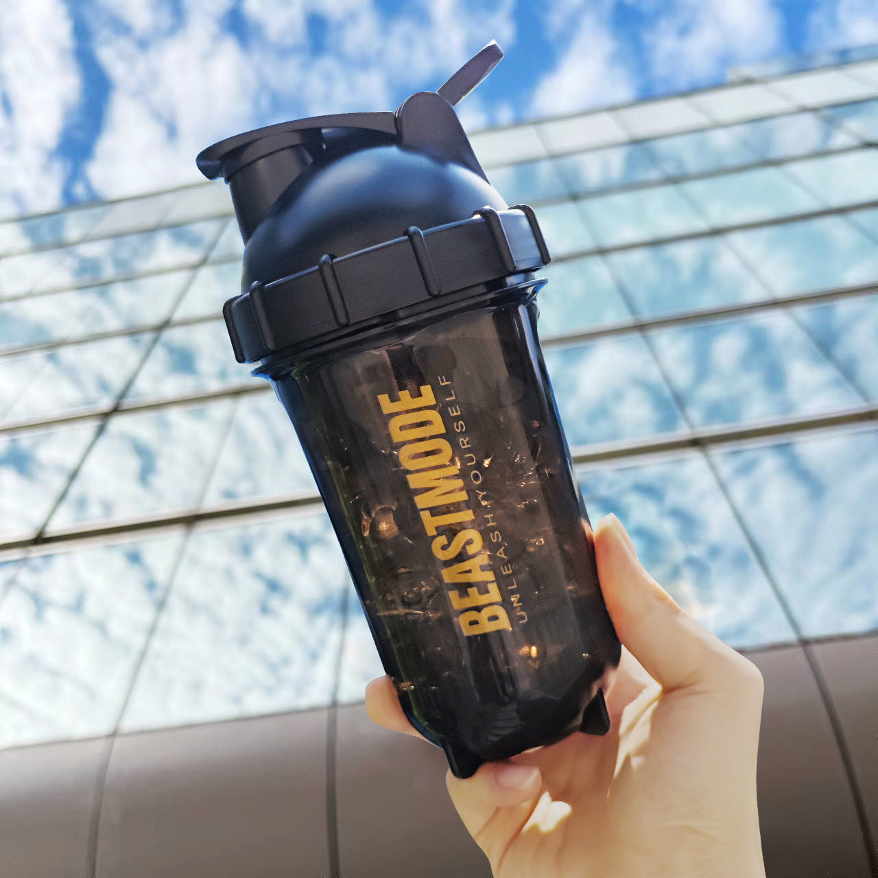 Summer Fitness Shake Cup Tritan Heat-resistant Sports Cup